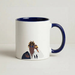 Swag - Juice WRLD Coffee Navy Blue Mug