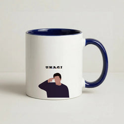 Unagi Coffee Navy Blue Mug