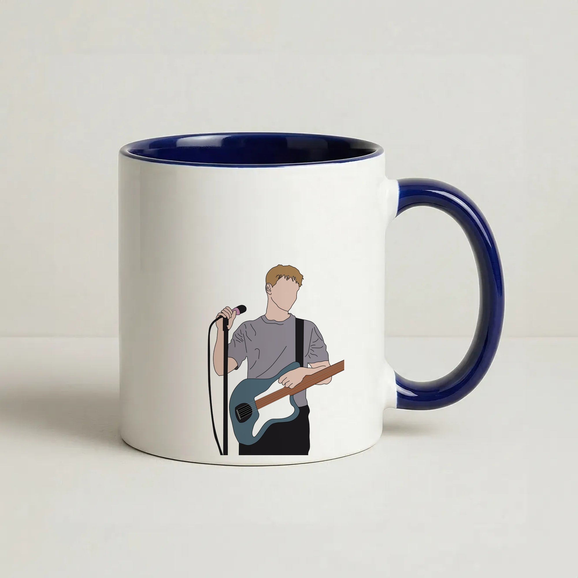 Performing - Fender Coffee Navy Blue Mug