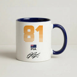 Piastri - F1 Coffee Navy Blue Mug