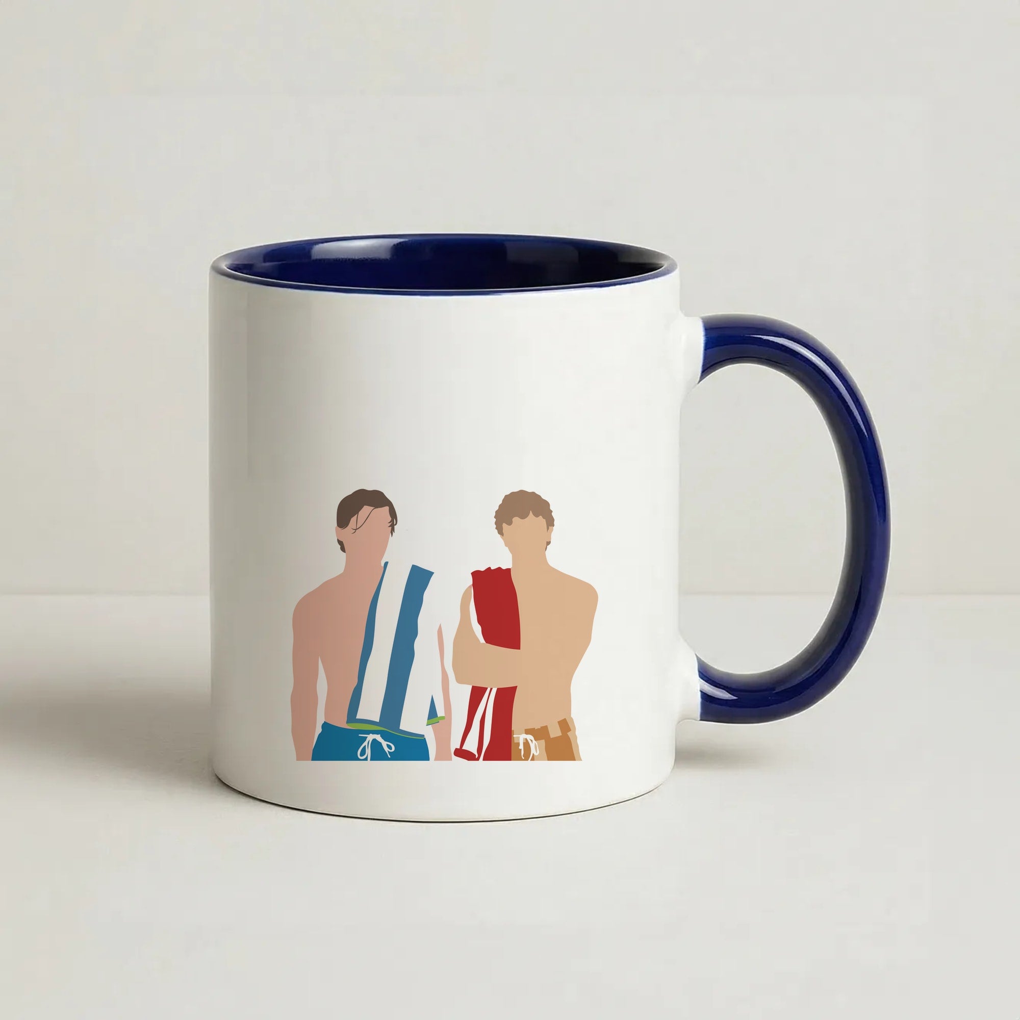 Conrad And Jeremiah - TSITP Coffee Navy Blue Mug