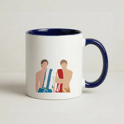 Conrad And Jeremiah - TSITP Coffee Navy Blue Mug