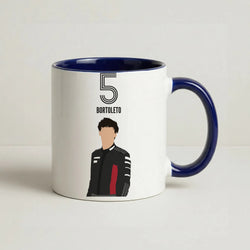 Bortoleto 2026 Coffee Navy Blue Mug