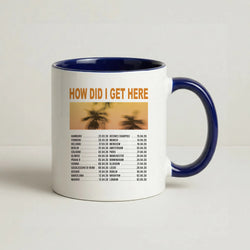 HDIGH Tour 2026 Coffee Navy Blue Mug