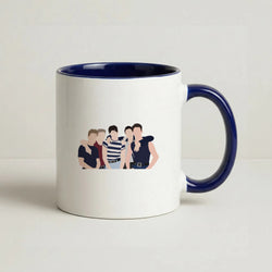 Take Band Members Coffee Navy Blue Mug