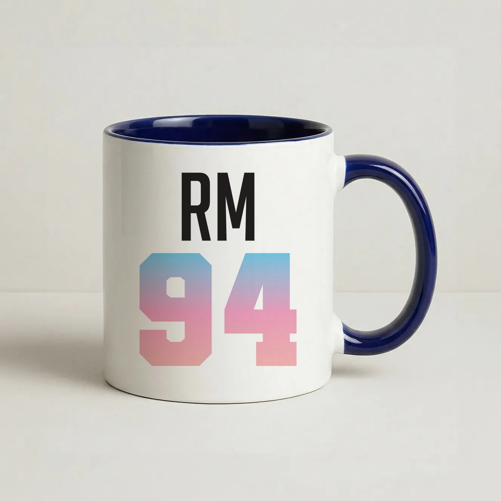 RM 94 Coffee Navy Blue Mug