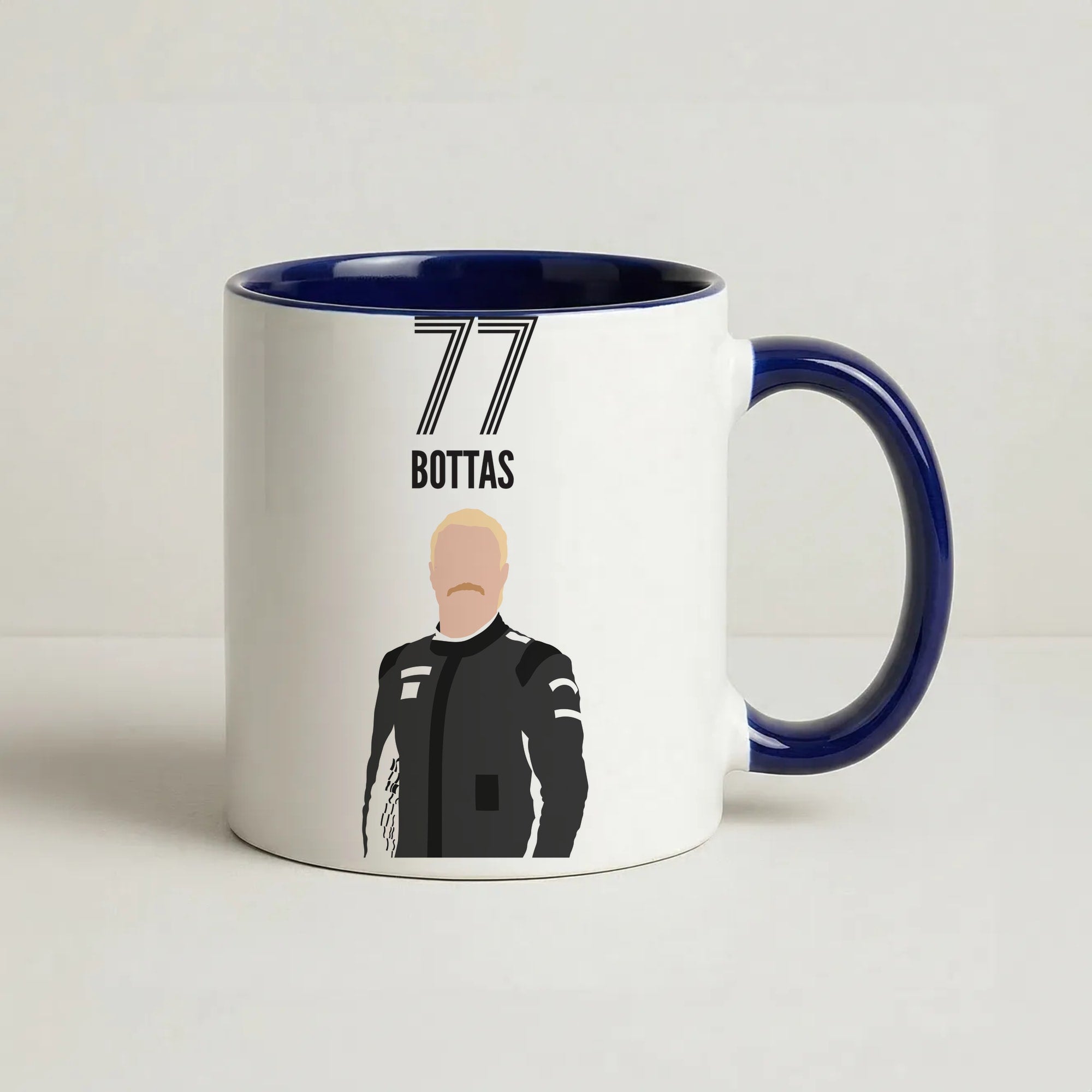 Bottas 2026 Coffee Navy Blue Mug