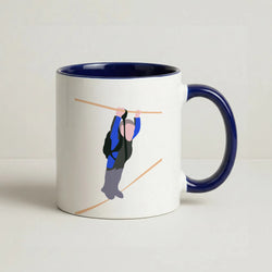 Warwick - British Pop Culture Coffee Navy Blue Mug