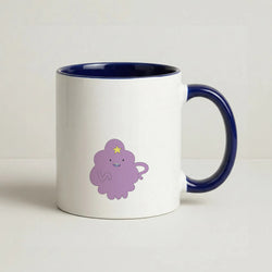 Lumpy Space Princess Coffee Navy Blue Mug