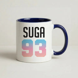 Suga 93 Coffee Navy Blue Mug