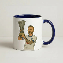 Maddison's Trophy Lift Coffee Navy Blue Mug