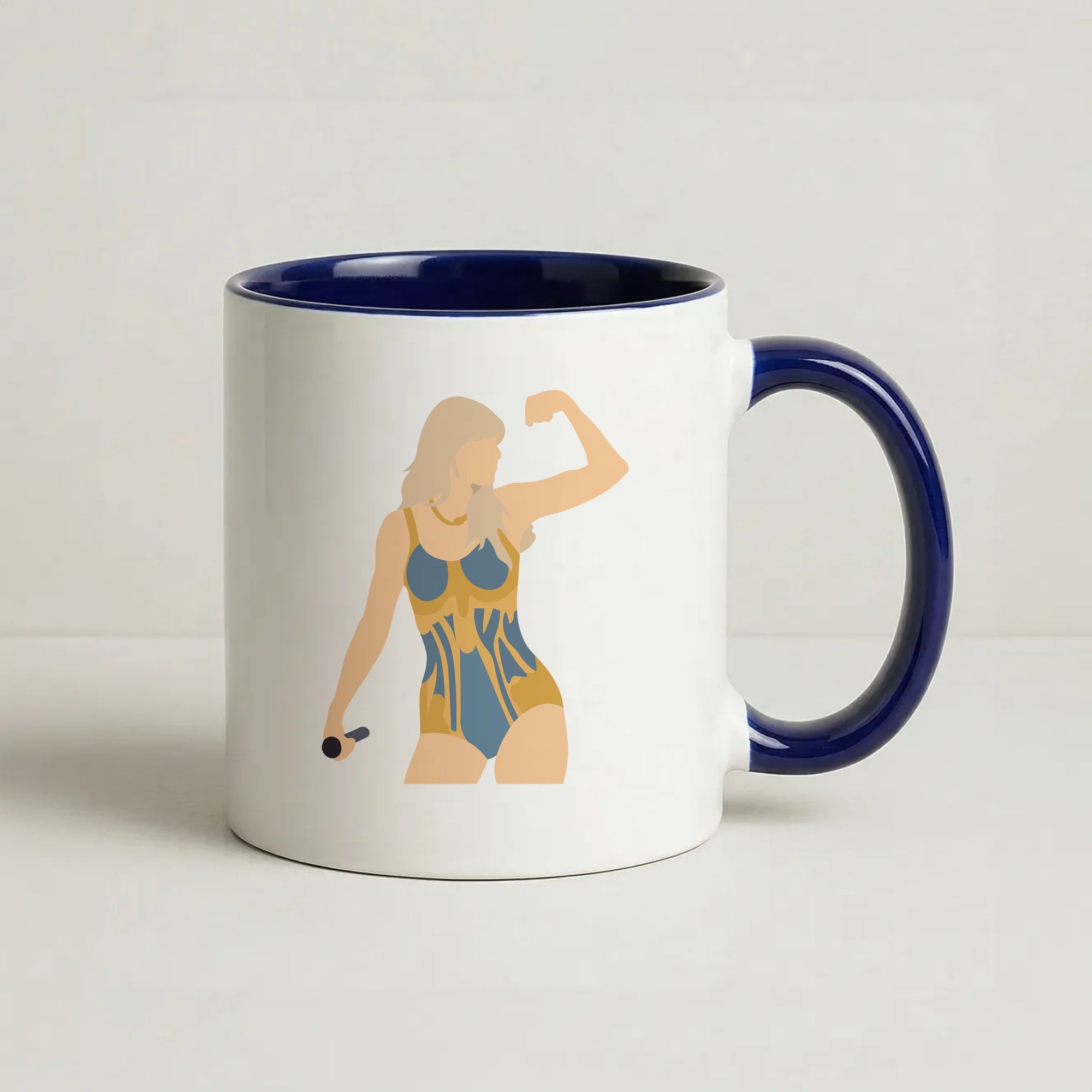 The Man - Taylor Coffee Navy Blue Mug