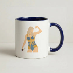 The Man - Taylor Coffee Navy Blue Mug