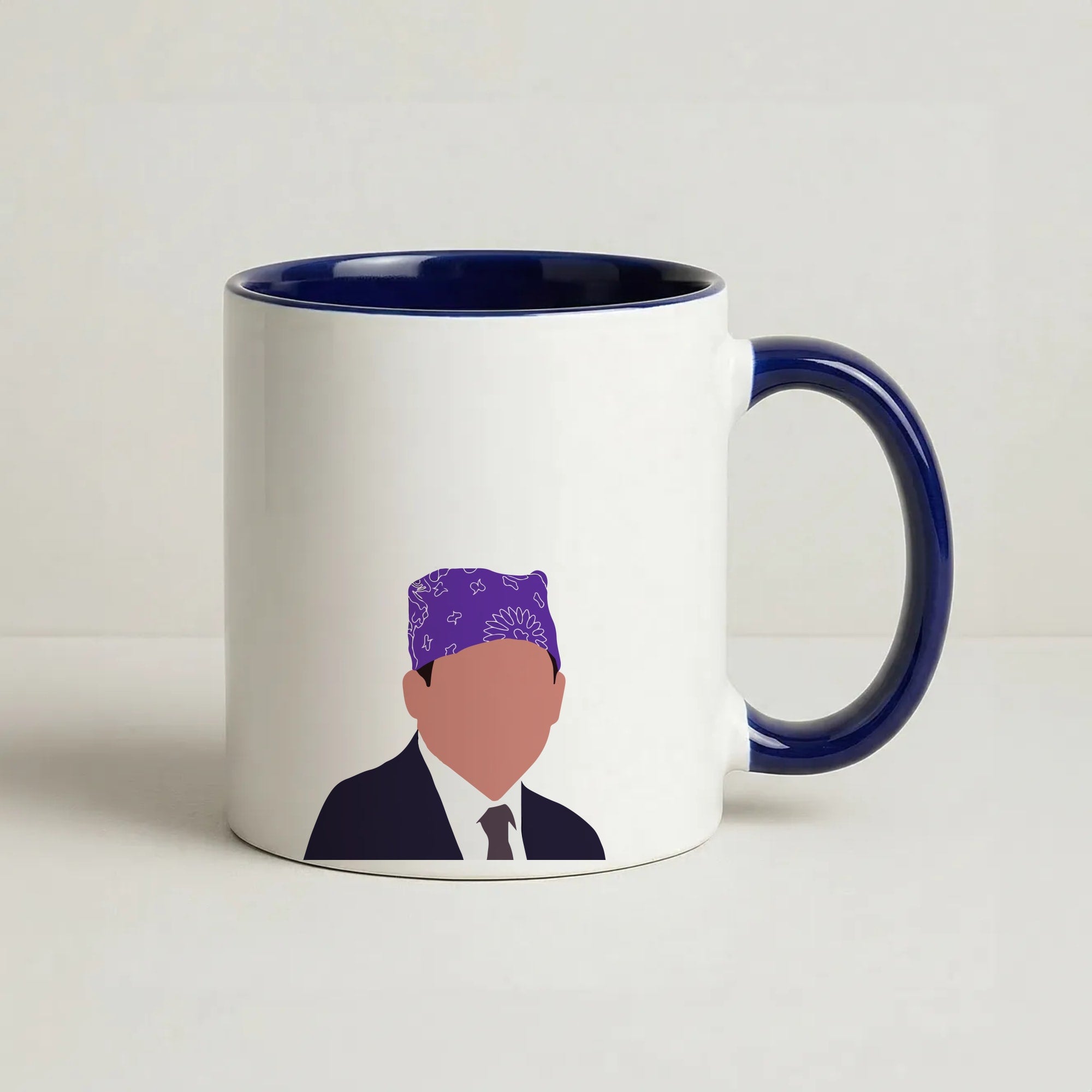Prison Mike Coffee Navy Blue Mug