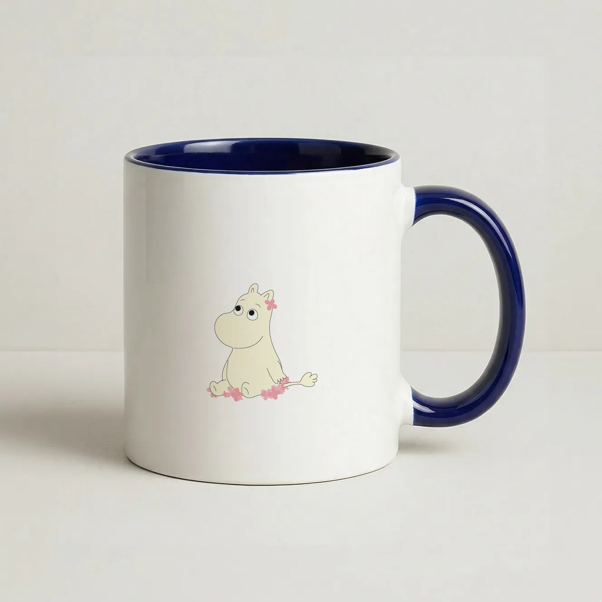 Troll Coffee Navy Blue Mug