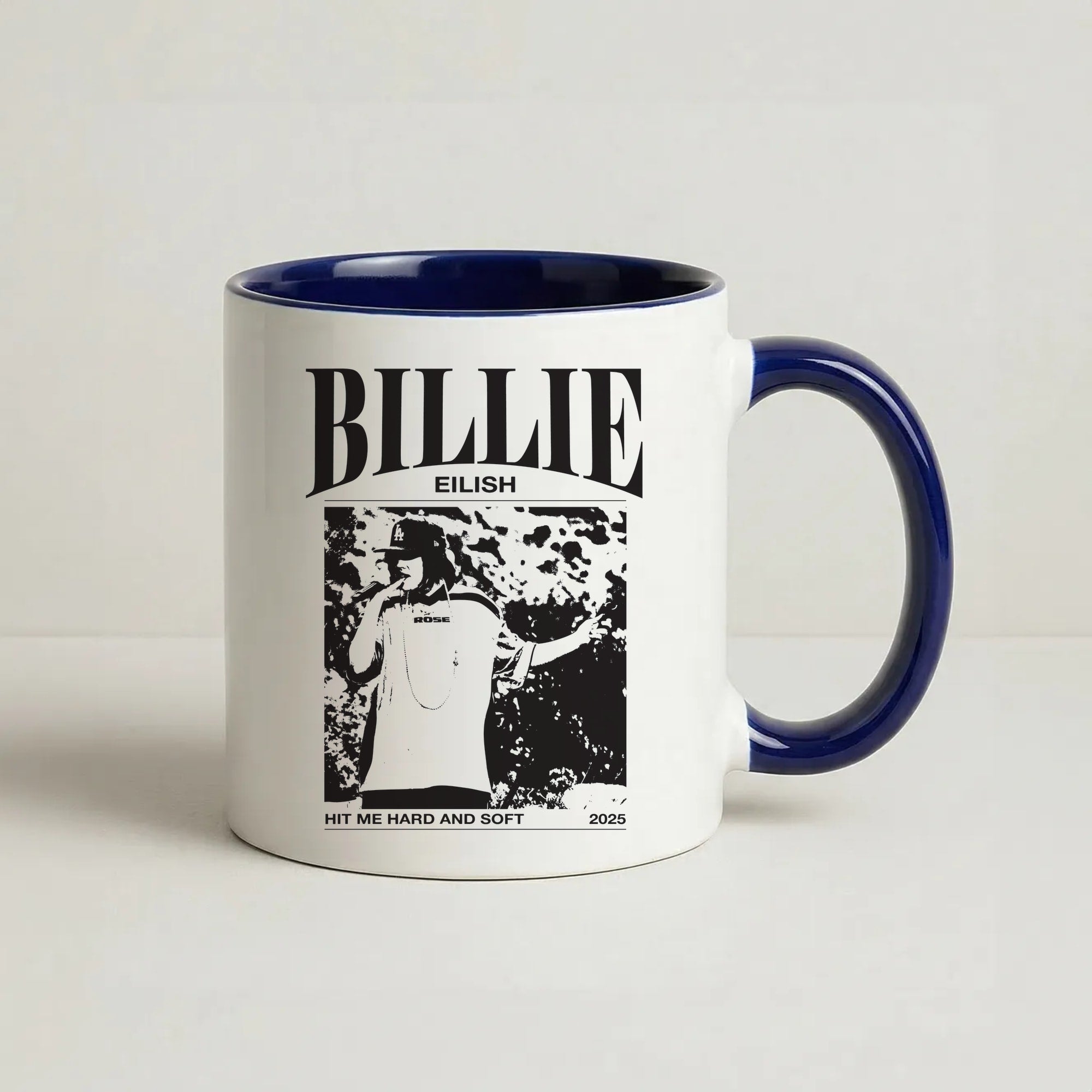 HMHAS Red Coffee Navy Blue Mug