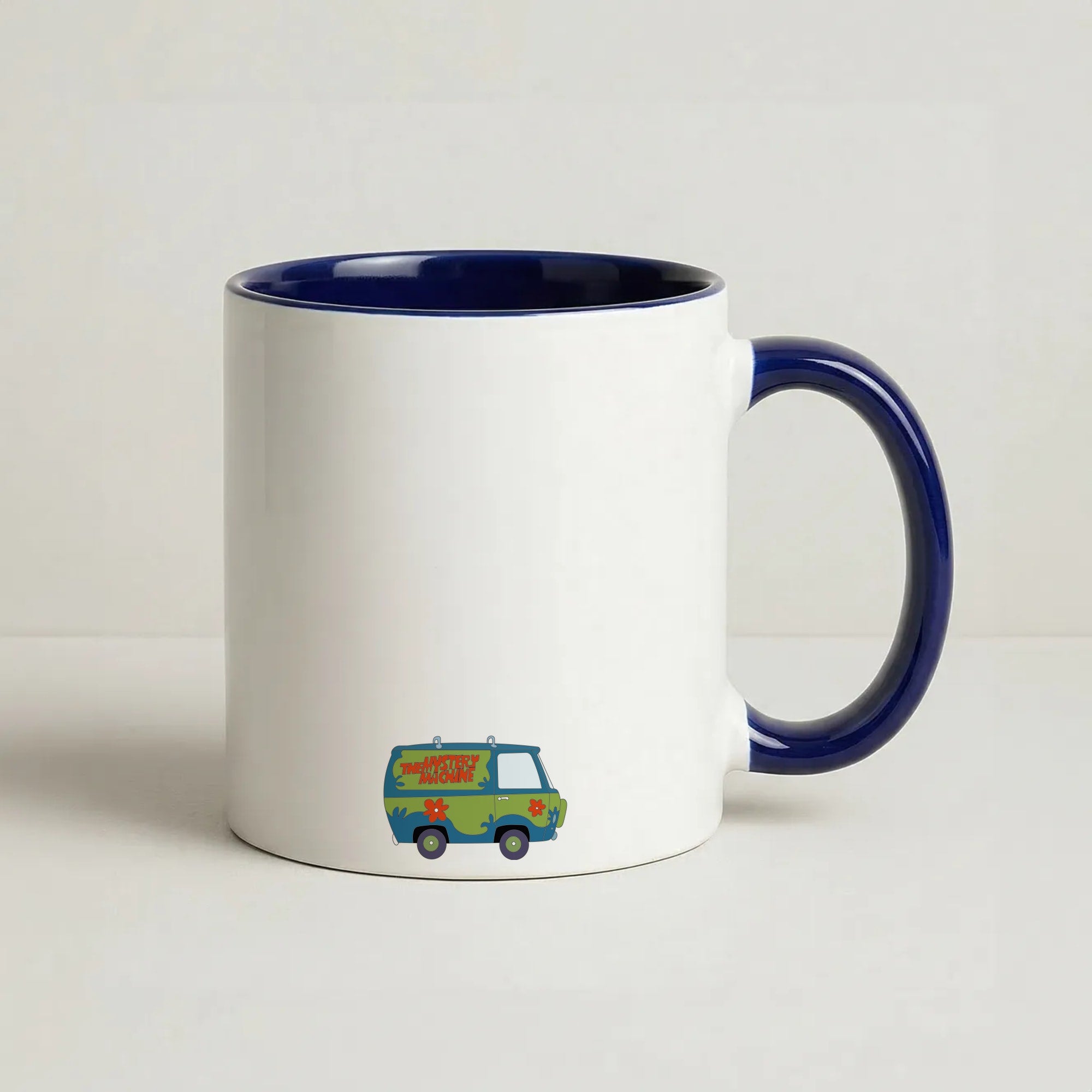 The Mystery Machine - Scoob Coffee Navy Blue Mug