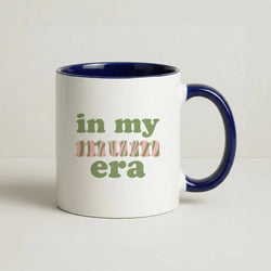 In My Mum Era Coffee Navy Blue Mug
