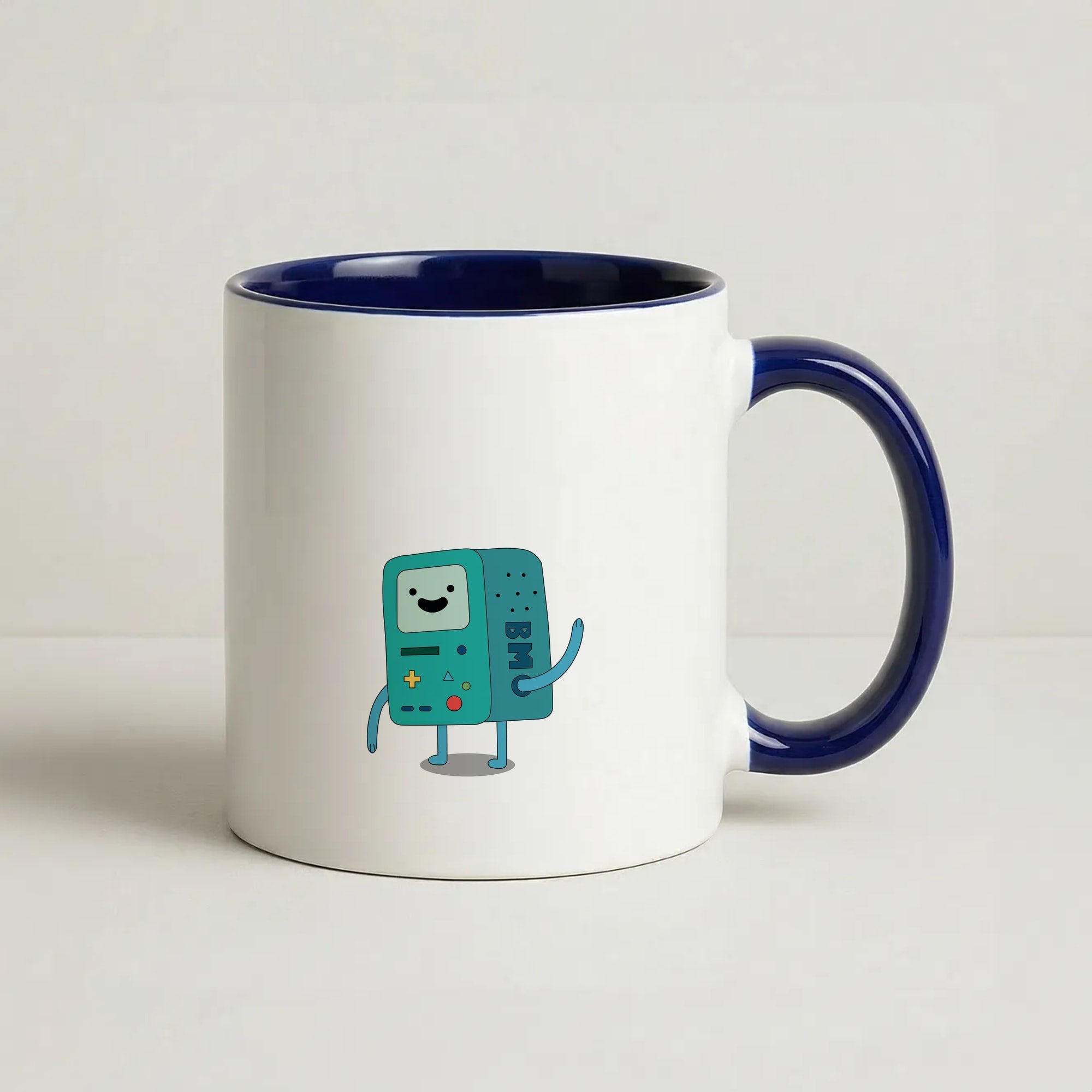 BMO Coffee Navy Blue Mug