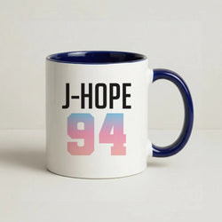 J-Hope 94 Coffee Navy Blue Mug