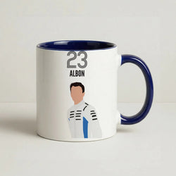 Albon 2026 Coffee Navy Blue Mug