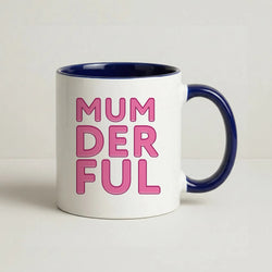 Mumderful Coffee Navy Blue Mug