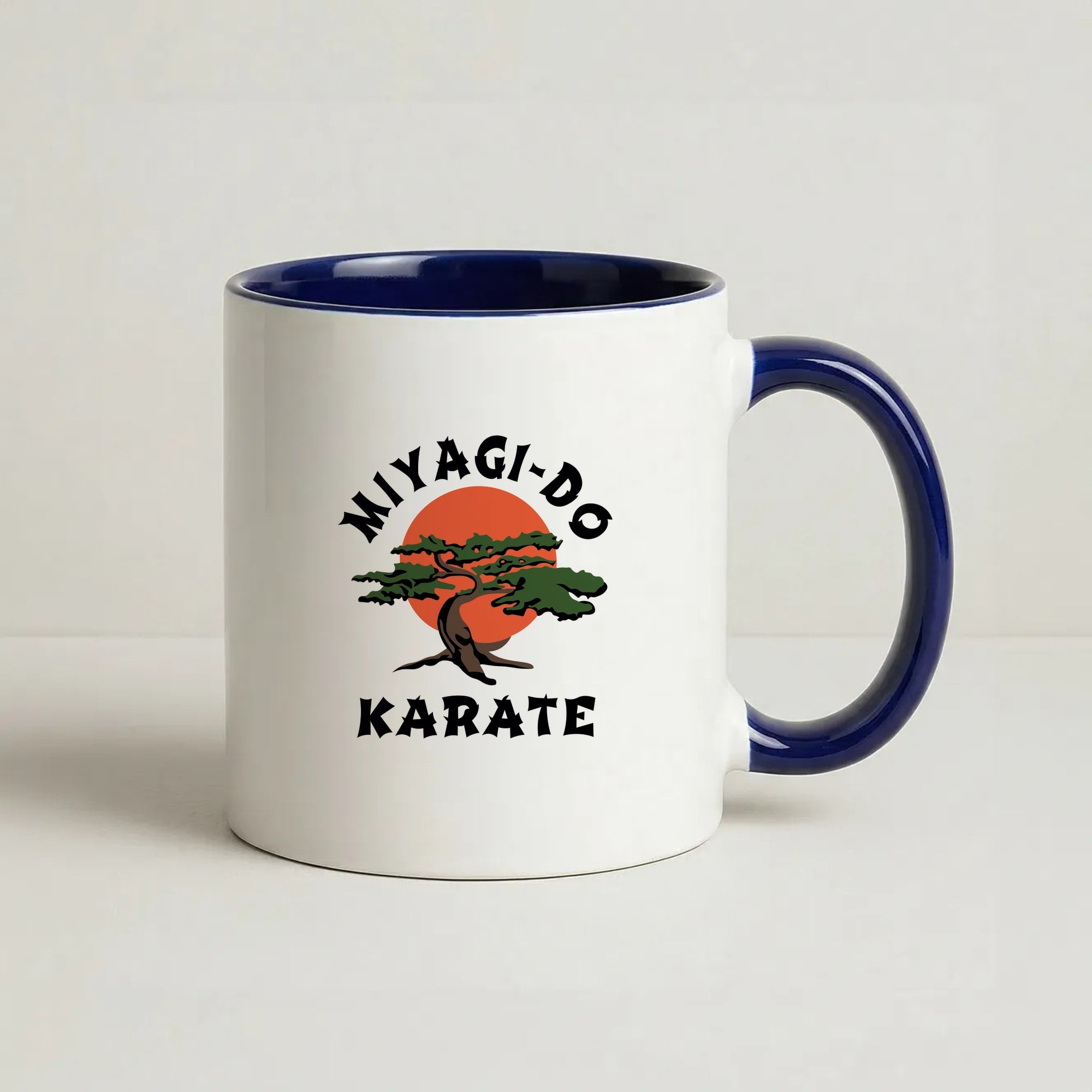 Miyagi-do Karate - C Kai Coffee Navy Blue Mug