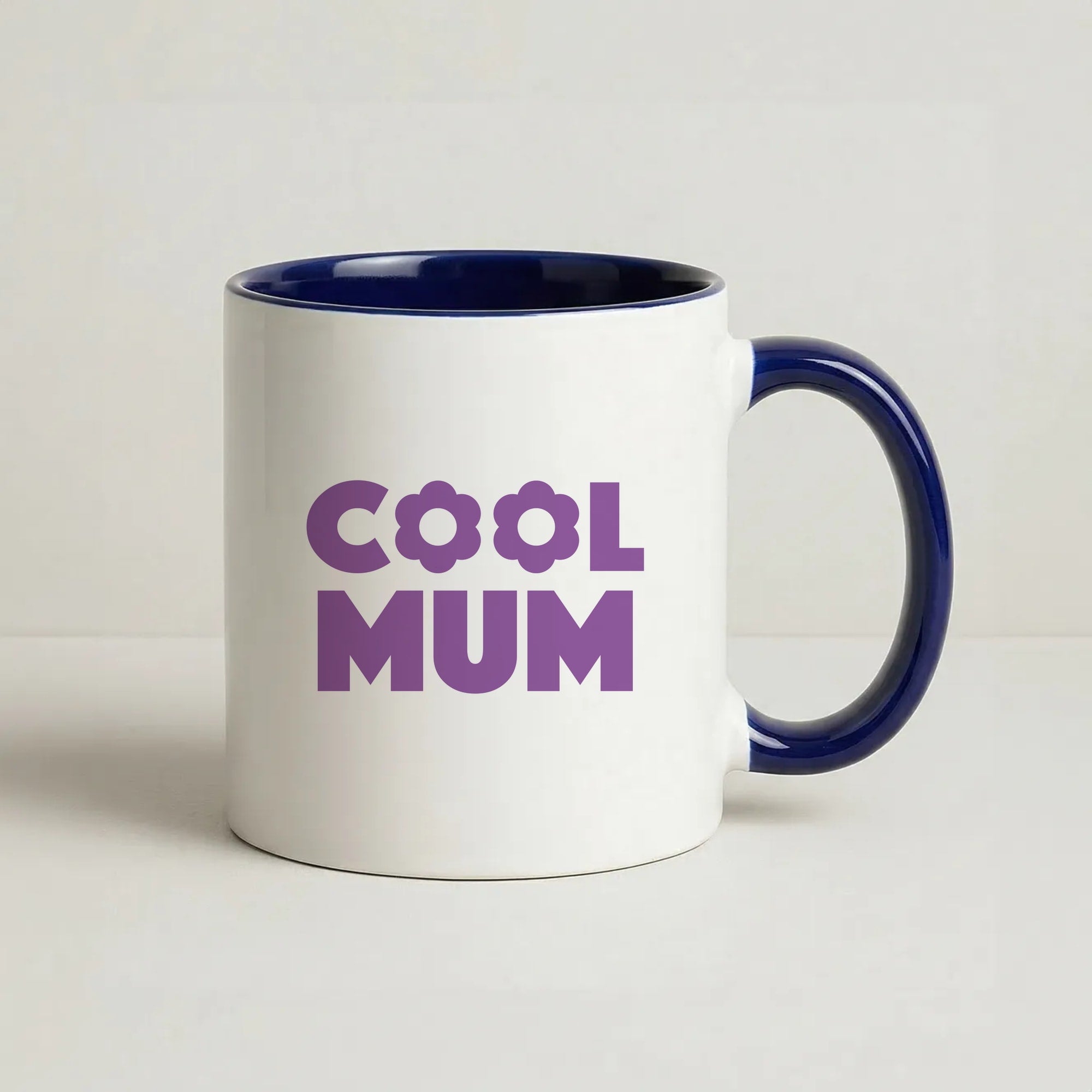 Cool Mum Coffee Navy Blue Mug
