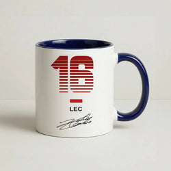 Leclerc - F1 Coffee Navy Blue Mug