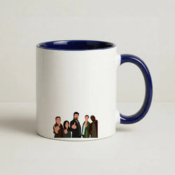 The Boys Coffee Navy Blue Mug