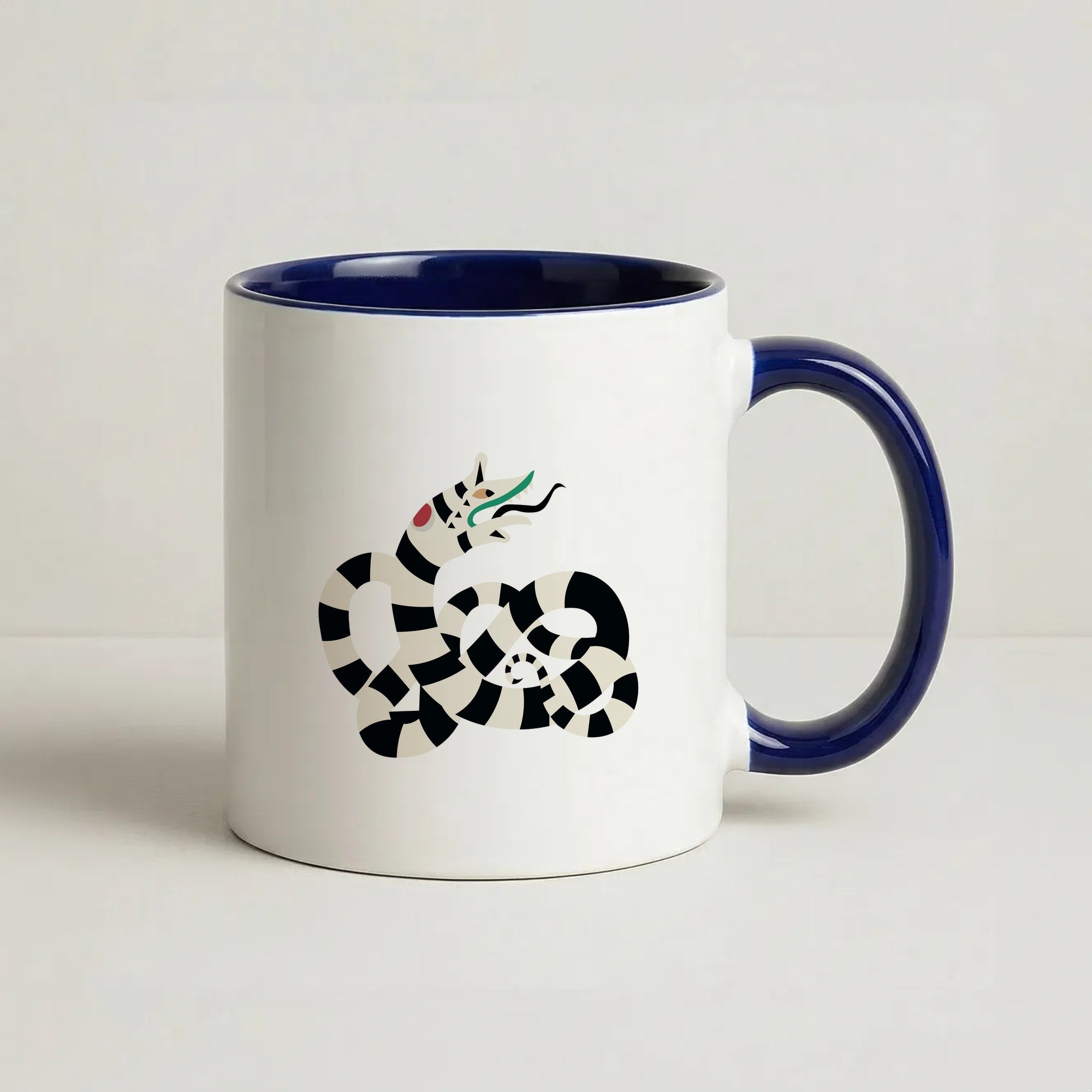 Sandworm - Beetle Halloween Coffee Navy Blue Mug