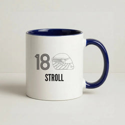 Stroll Helmet 2026 Coffee Navy Blue Mug