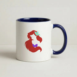 Ariel Coffee Navy Blue Mug