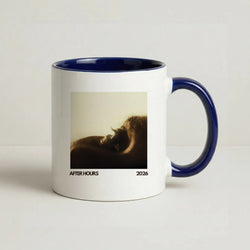 AH Album Coffee Navy Blue Mug