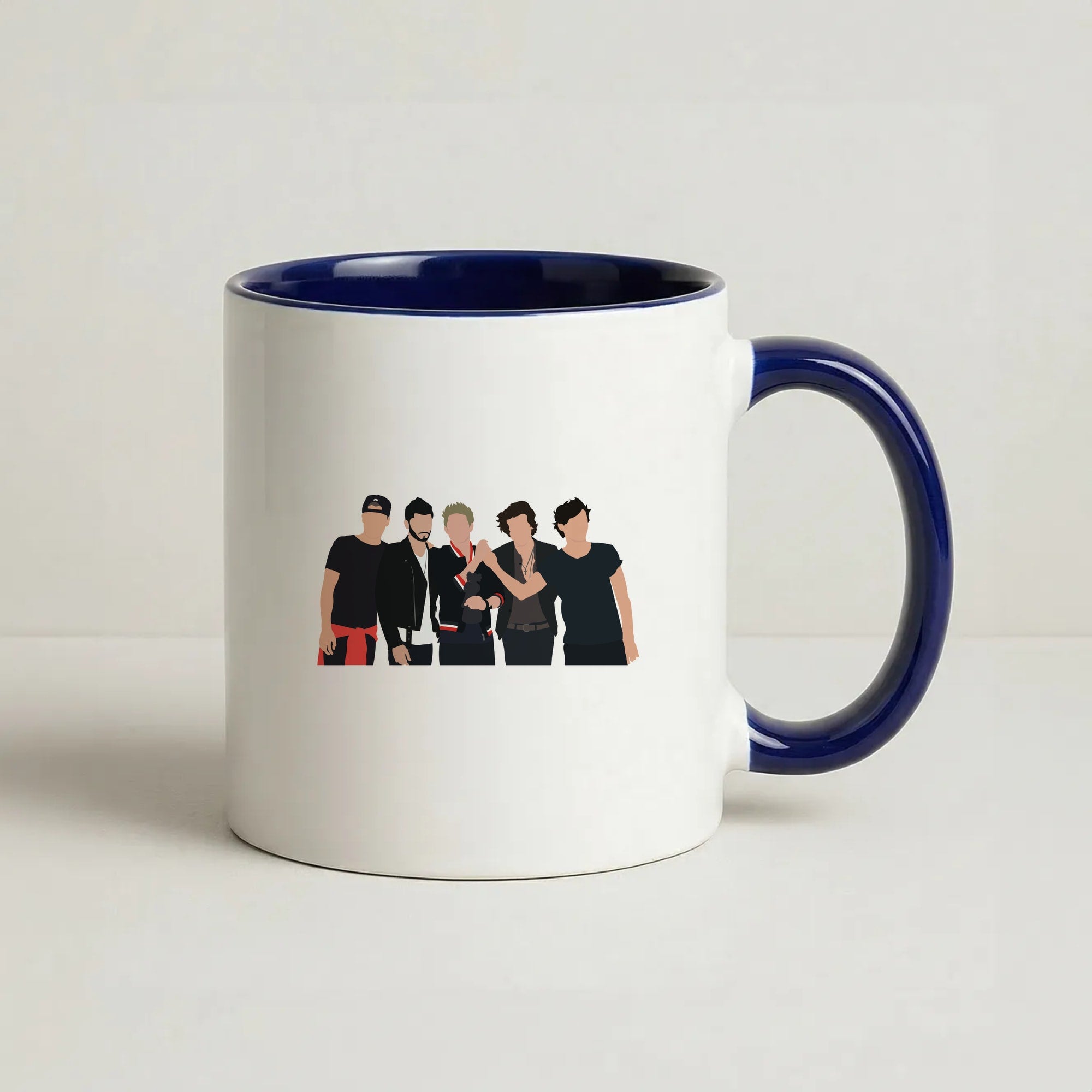 The 1D Crew Coffee Navy Blue Mug