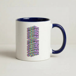 Sashay Away Retro - Drag Queen's Drag Race Coffee Navy Blue Mug