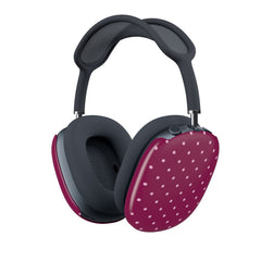 Raspberry Polka Dots AirPods Max Case