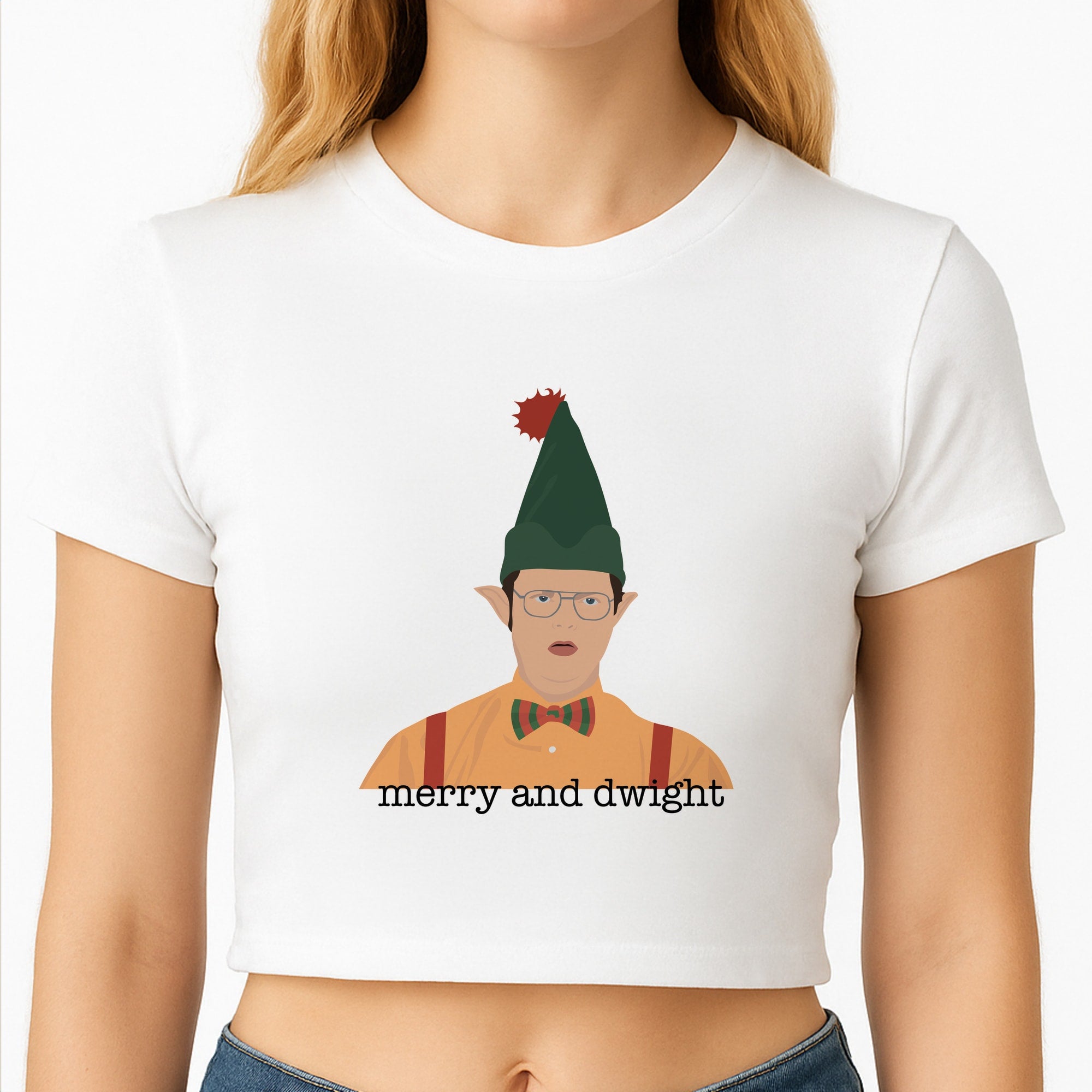 Merry And Dwight Crop Top