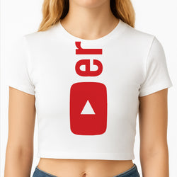 YouTuber Crop Top