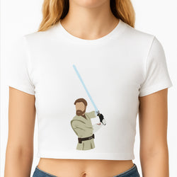 Kenobi Faceless Crop Top