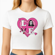 Love Ghost Crop Top 2