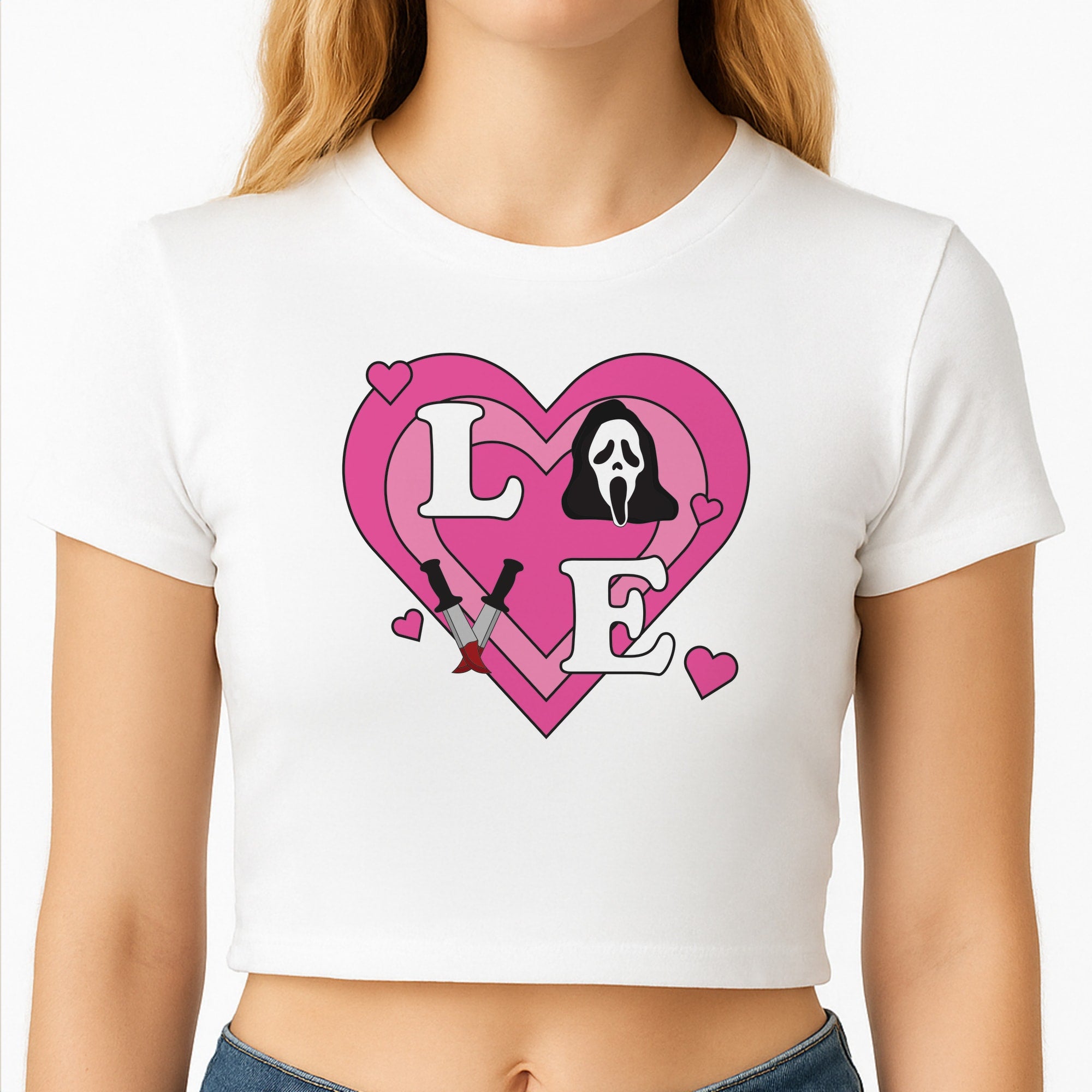 Love Ghost Crop Top