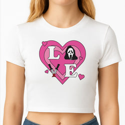 Love Ghost Crop Top