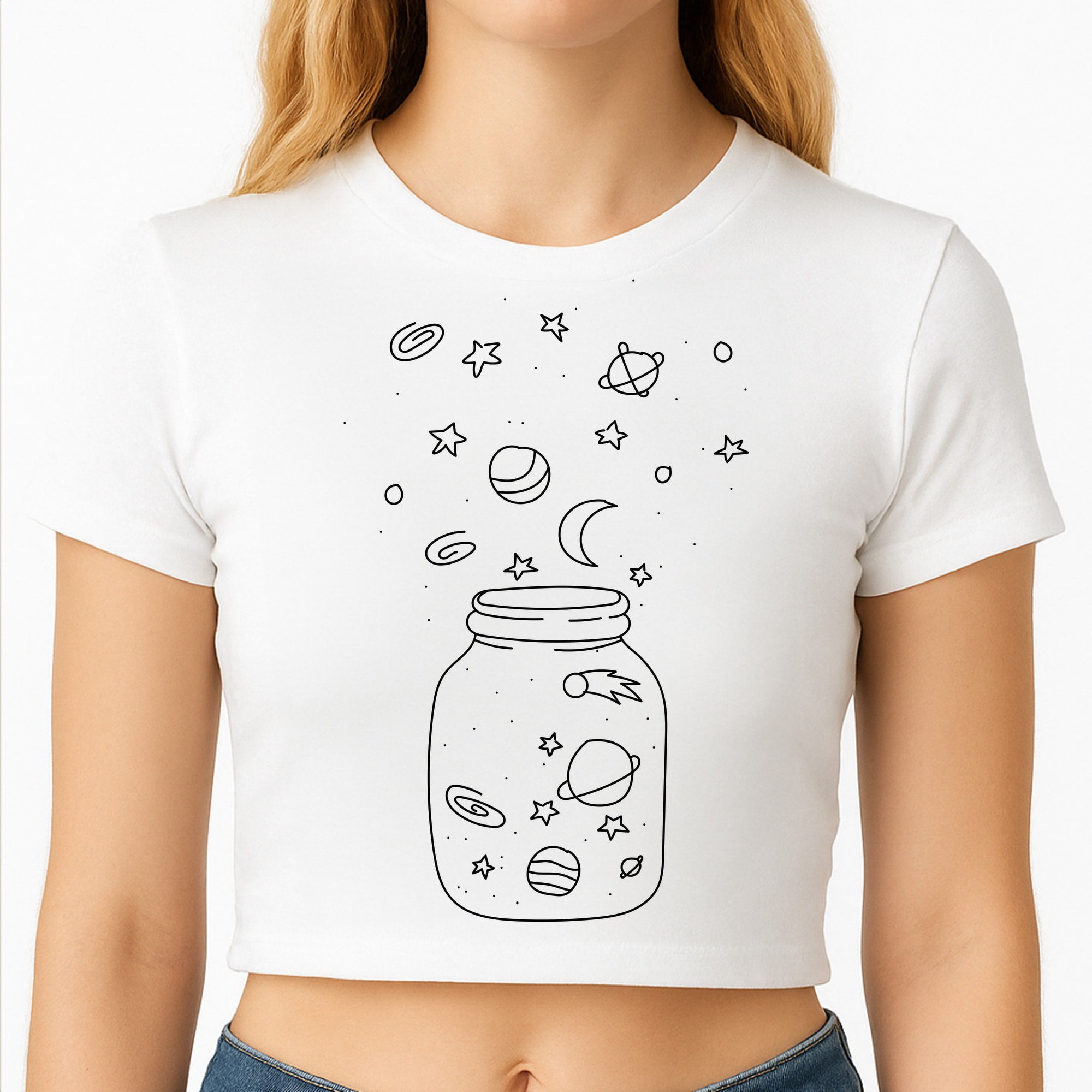 Space Jar Crop Top