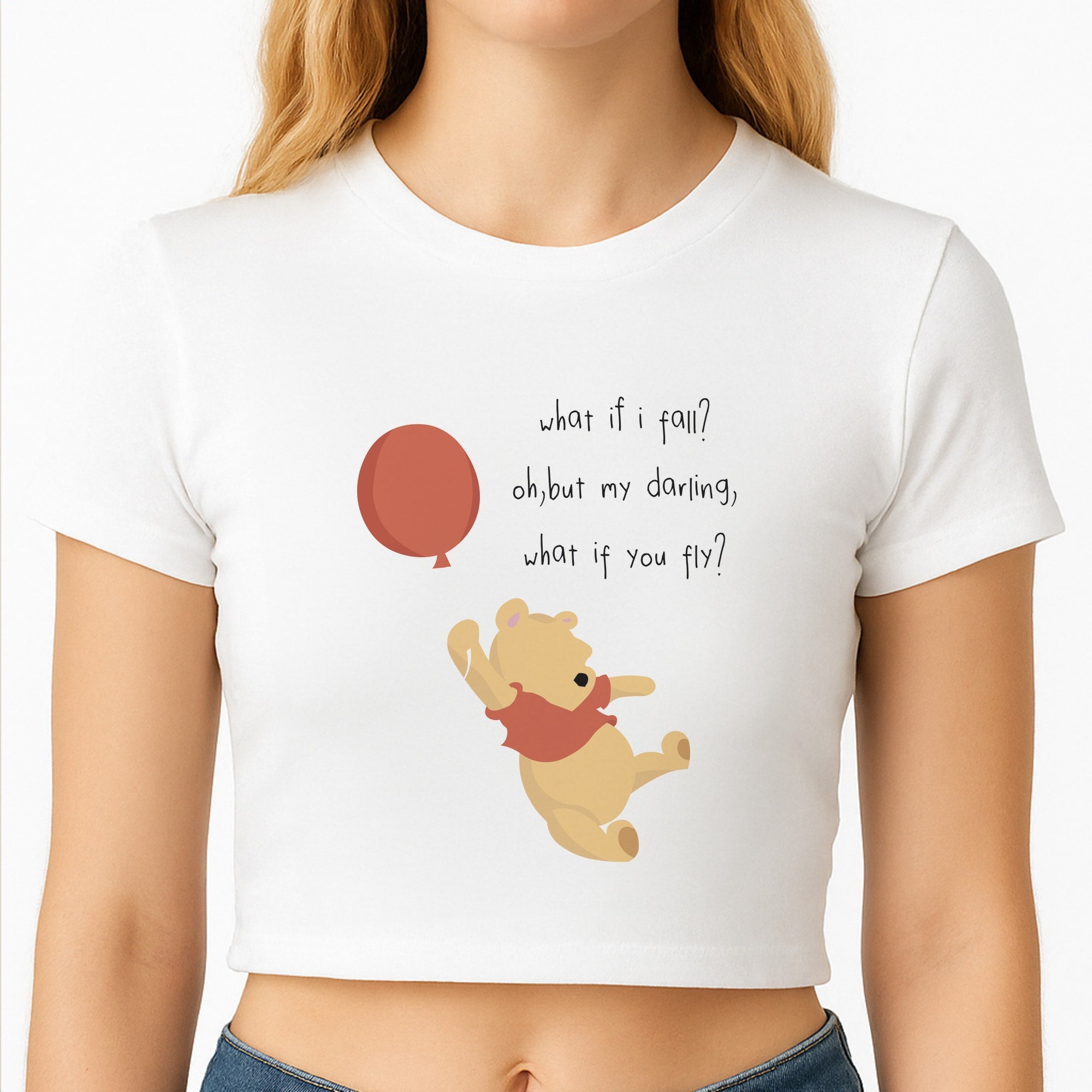 What If I Fail - Winnie Crop Top