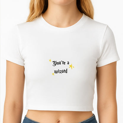 You're A Wizard Crop Top