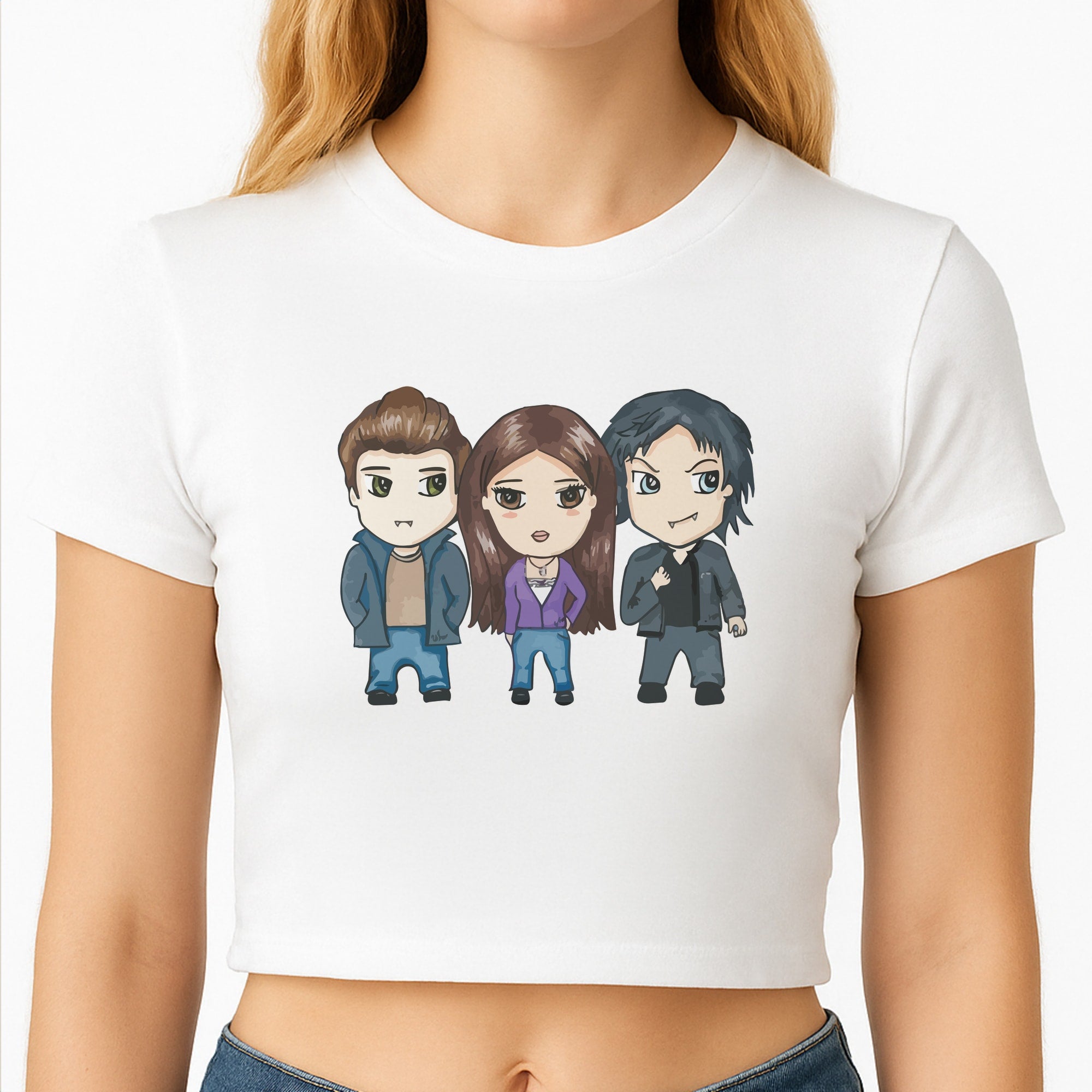 VPD Cartoon Crop Top