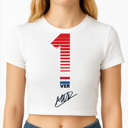 Verstappen - F1 Crop Top