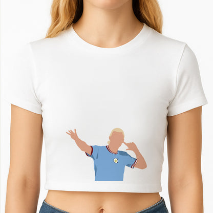 Haaland - Football Crop Top