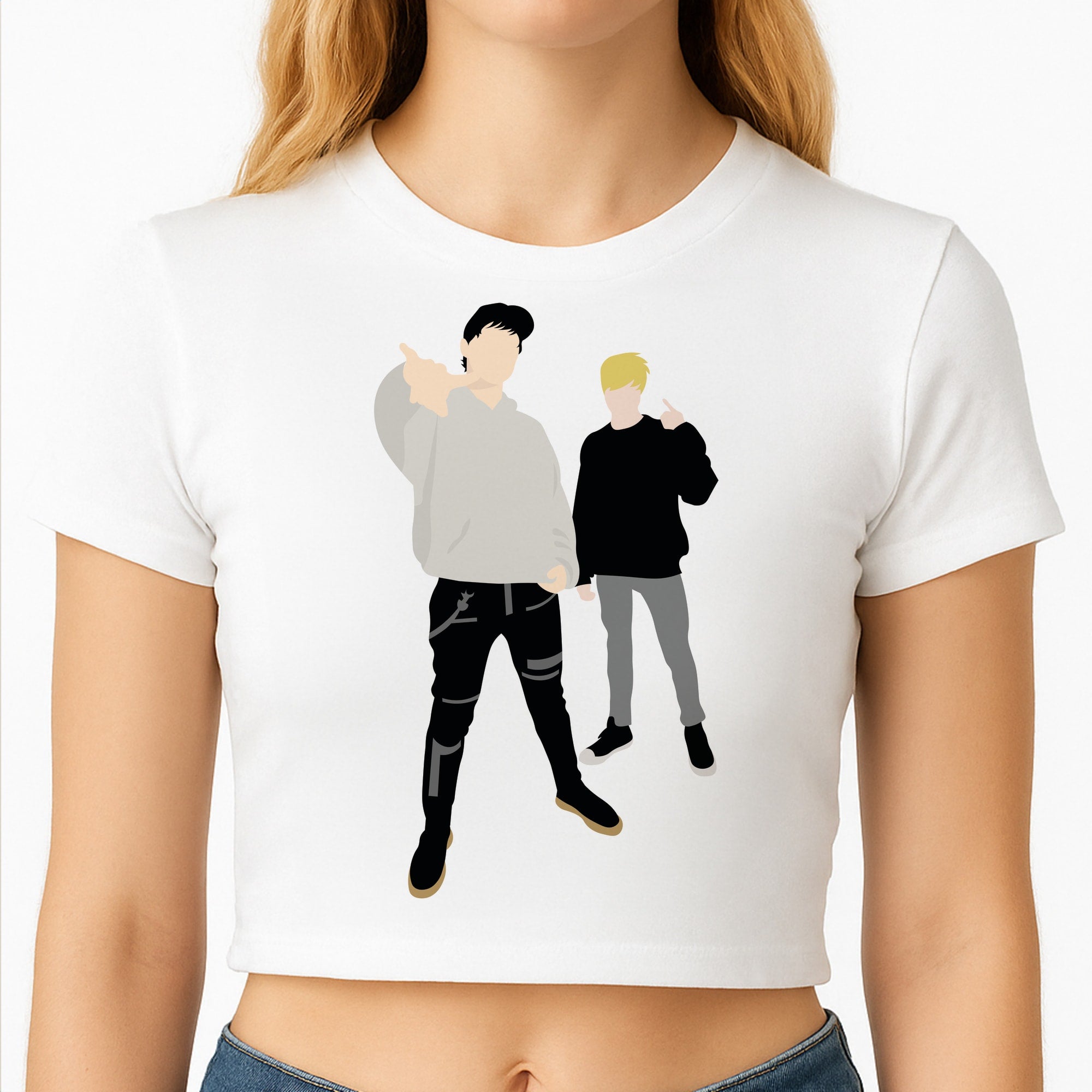 Standing - S & C Crop Top